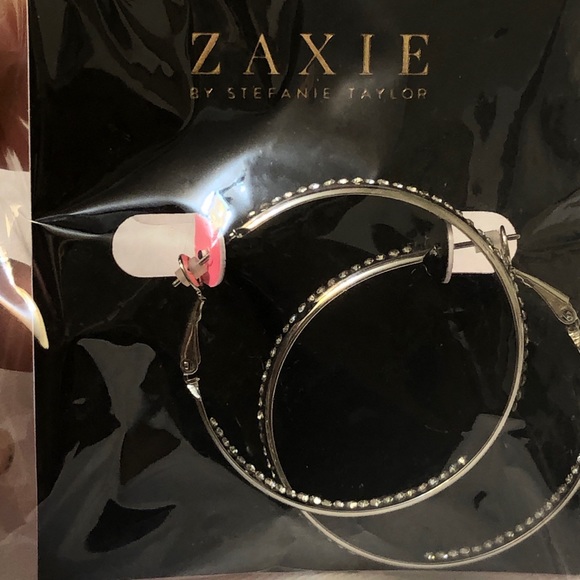 Play it By Ear hoops by Zaxie! NWT and never worn! - Picture 3 of 6